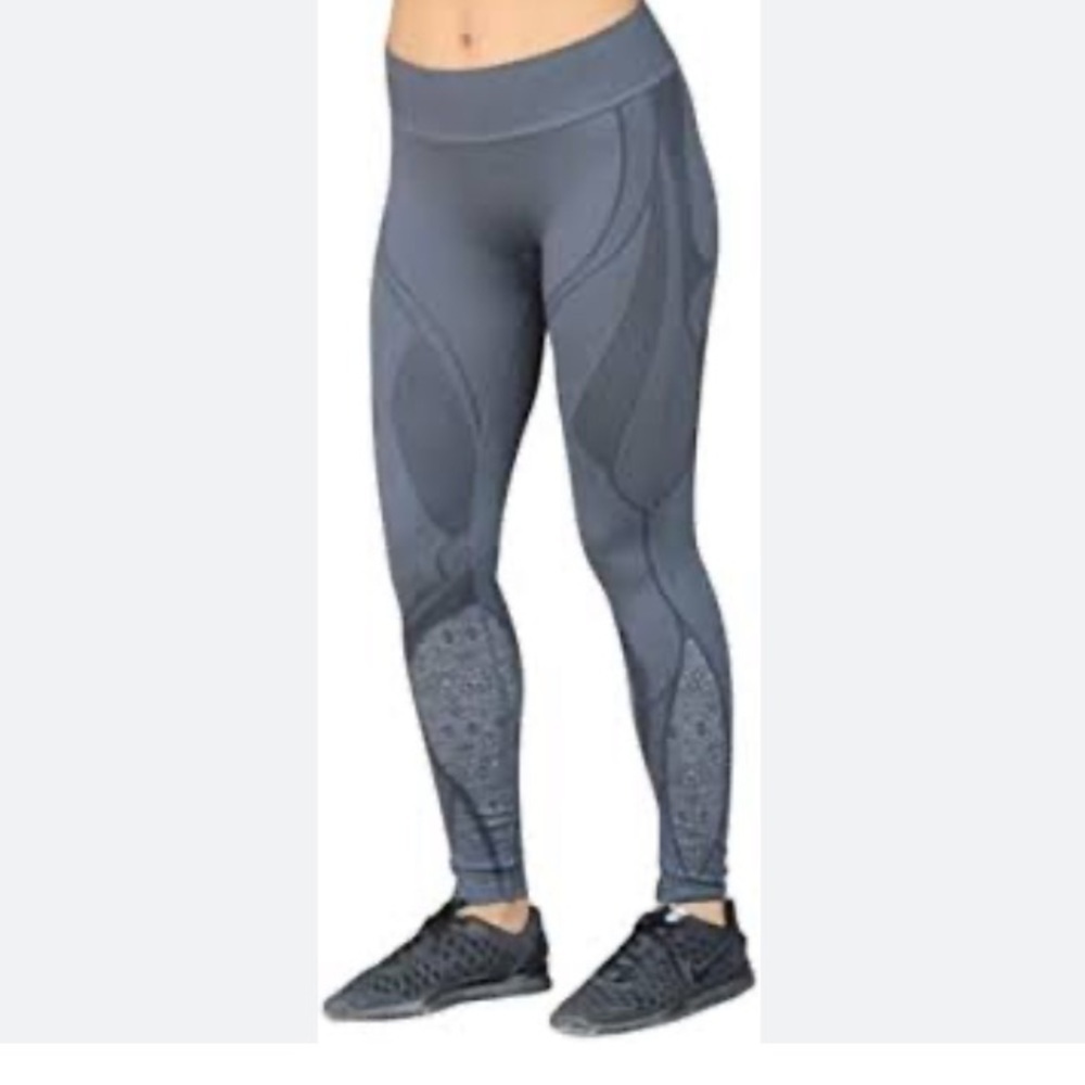 NUX Charcoal Serra Compression Leggings